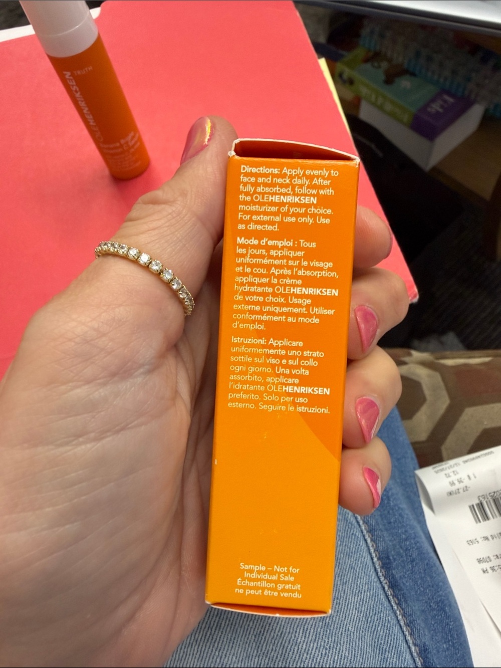 Olehenriksen Strength Trainer peptide boost moisturizer/ vitamin C serum - Picture 11 of 16